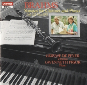 Brahms - Sonatas For Clarinet & Piano, Op. 120 - Peyer