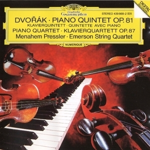 Dvorak – Piano Quintet, Piano Quartet – Emerson String Quartet