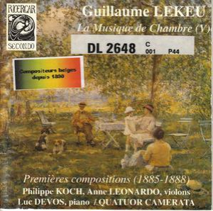 G. Lekeu - La Musique De Chambre (v)