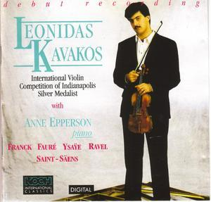 L. Kavakos-debut Recording (franck, Faure, Ravel, Ysaye, Saint-saens