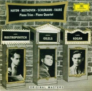 Rostropovich - Gillels - Kogan - Dg Om2