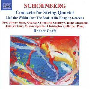 Concerto For String Quartet & Book Of Hanging Gardens (robert Craft - Naxos, ...