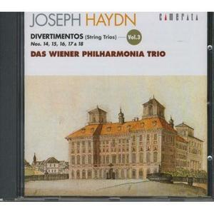 Haydn: Divertimentos (string Trios), Vol. 3
