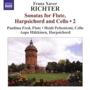 F.x. Richter - Sonatas For Flute, Harpsichord And Cello, Vol.2