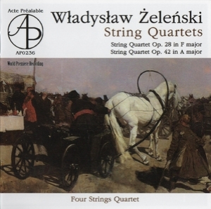 Zelenski - String Quartets - Four String Quartet