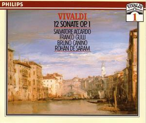 Vivaldi-12 Sonates, Op.1 For 2 Violins & Continuo