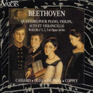 Beethoven - Quatuors Pour Piano, Violon, Alto Et Violoncelle Woo 36 N° 1, 2, ...