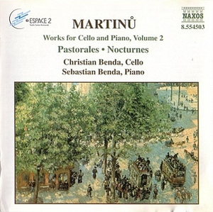 Works For Cello And Piano, Vol. 1