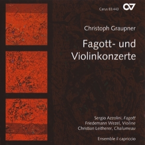 Christoph Graupner : Fagott- Und Violinkonzerte