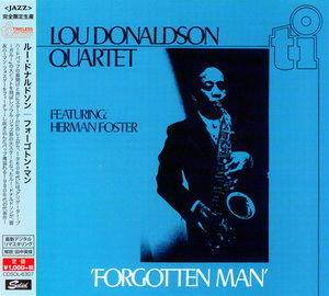 Forgotten Man (2015, CDSOL-6307, JAPAN)