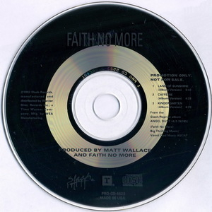 Faith No More Sampler [slash, Pro-cd-5523, Usa]