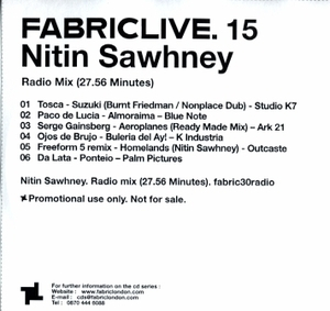 Fabriclive. 15: Mixed By Nitin Sawhney (radio Mix)