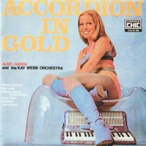 Accordion In Gold