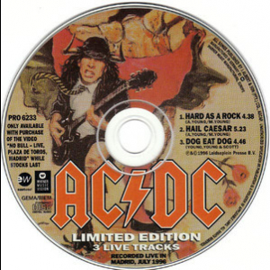 Limited Edition 3 Live Tracks