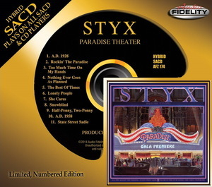 Paradise Theatre (2014 Us Audio Fidelity Afz 174)