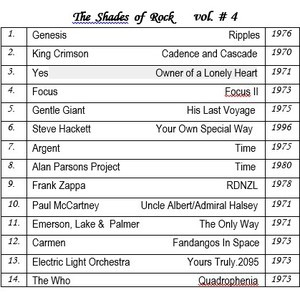 The Shades Of Rock Vol.#4. Compilation By Sk
