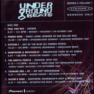 Underground Beats (Series 3 Volume 1)