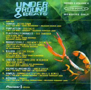 Underground Beats (Series 3 Volume 6)