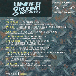 Underground Beats (Series 3 Volume 11)