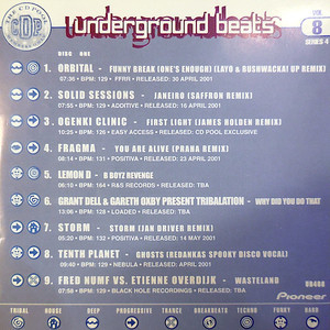 Underground Beats (Series 4 Volume 8)
