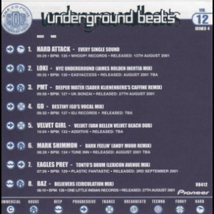 Underground Beats (Series 4 Volume 12)