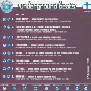 Underground Beats (Series 5 Volume 1)