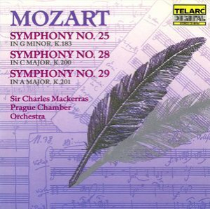 Symphony No. 25 (In G Minor, K.183) / Symphony No. 28 (In C Major, K.200) / Symphony No. 29 (In A Major, K.201)