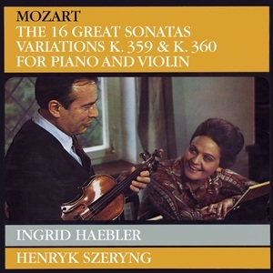 The 16 Great Sonatas / Variations K.359 & K.360 For Piano And Violin (Ingrid Haebler)
