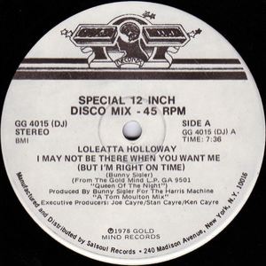 I May Not Be There When You Want Me (But I'm Right On Time)