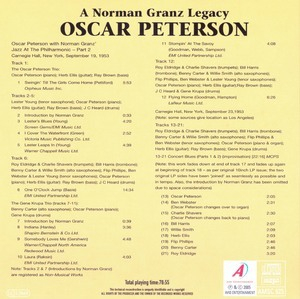 Jazz At The Philharmonic Carnegie Hall 1953 part 2.
