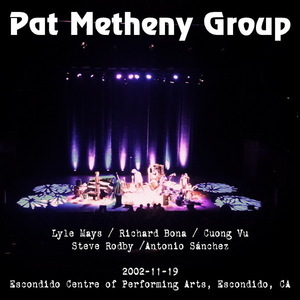 2002-11-19, Escondido Centre of Performing Arts, Escondido, CA