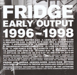 Early Output 1996 - 1998