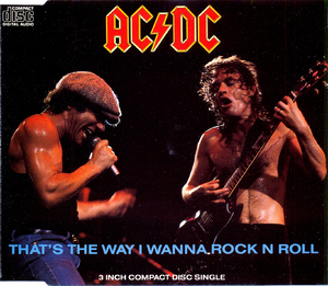 That's The Way I Wanna Rock 'n' Roll [CDS]