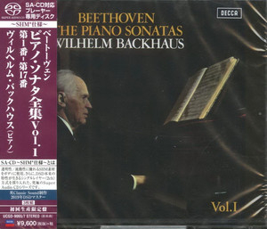 Piano Sonatas Vol. I (Wilhelm Backhaus)