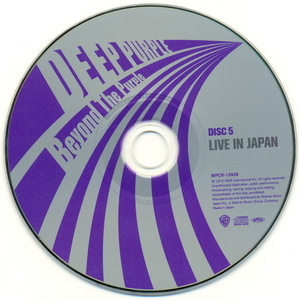 Live In Japan (Beyond The Purple - 10CD Box Set Japan 2010)