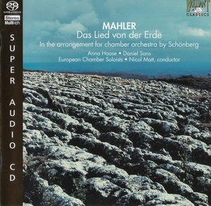Das Lied Von Der Erde (In The Arragement For Chamber Orchestra By Schonberg) (Nicol Matt)