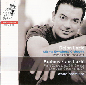 Piano Concerto No. 3 In D Major After Violin Concerto, Op. 77 (Robert Spano)