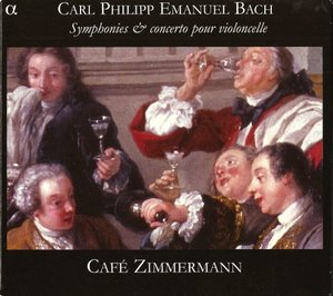 C. P. E. Bach: Symphonies & concerto pour violoncelle