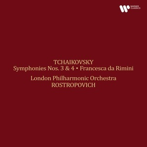 Symphonies Nos. 3 & 4 (Mstislav Rostropovich)