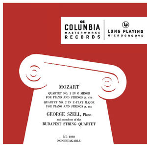 Mozart: Piano Quartets Nos. 1 & 2