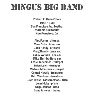 1998-10-30, San Francisco Jazz Festival, San Francisco, CA