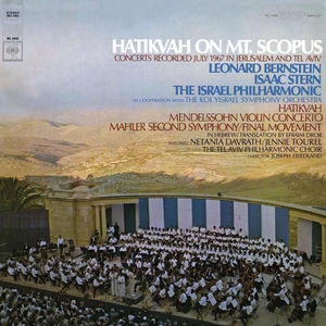 Hatikvah on Mt. Scopus