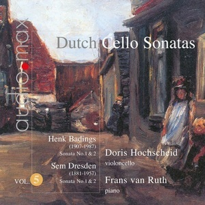 Dutch Cello Sonatas Vol. 5 (Frans Van Ruth)