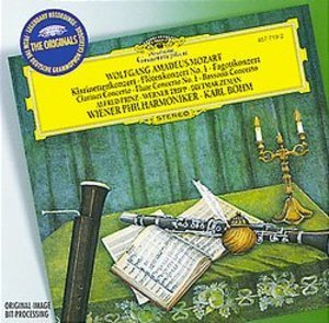 Klarinettenkonzert, Flotenkonzert, Fagottkonzert