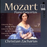 Wolfgang Amadeus Mozart - Piano Concertos Vol. 7: Concerto No. 6 KV 238 - B flat major • Concerto No. 13 KV 415 - C major • Concerto No. 16 KV 451 - D major (Christian Zacharias) '2011