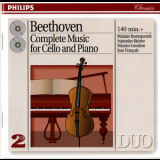 Ludwig Van Beethoven - Cello and Piano Sonatas (Rostropovich, Richter) 2CD '1994