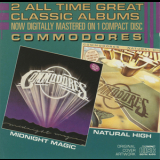 The Commodores - Natural High / Midnight Magic '1991 (1978-1979