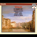 Accardo, Gulli - Vivaldi-12 Sonates, Op.1 For 2 Violins & Continuo '1991
