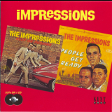 Impressions - Keep On Pushing / People Get Ready '1996