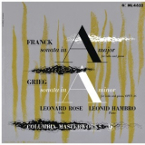 Leonard Rose - Franck Cello: Sonata in A Major, FWV 8 & Grieg Cello Sonata in A Minor, Op.36 (Hi-Res) '2018
